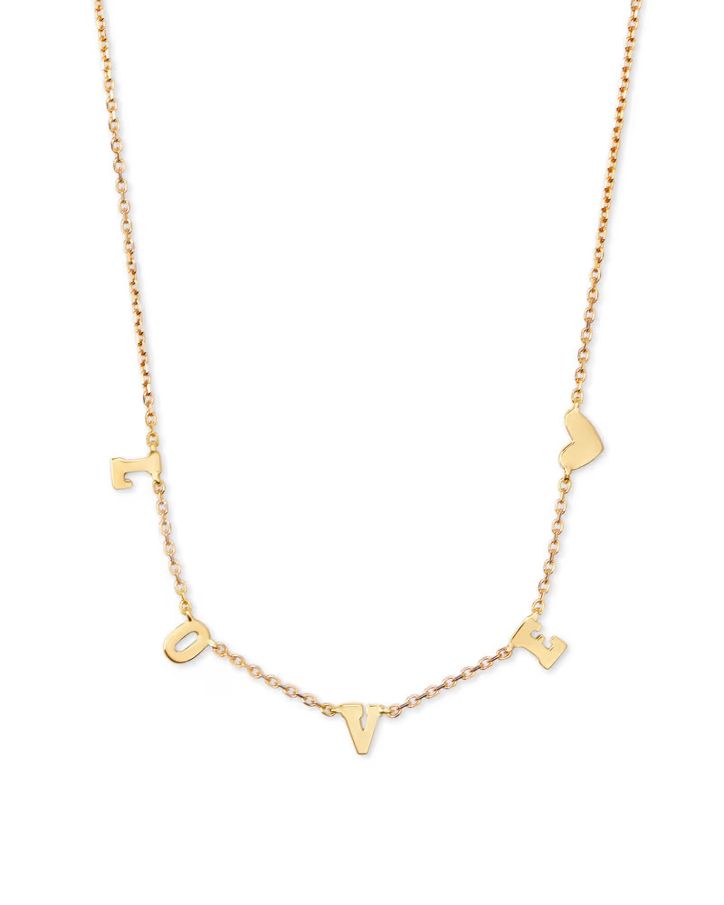 Love Strand Necklace in 18k Yellow Gold Vermeil | Kendra Scott