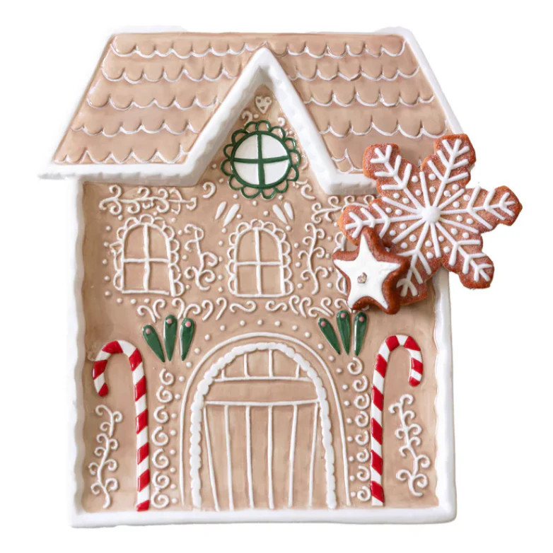 Gingerbread House Platter | Southern Roots