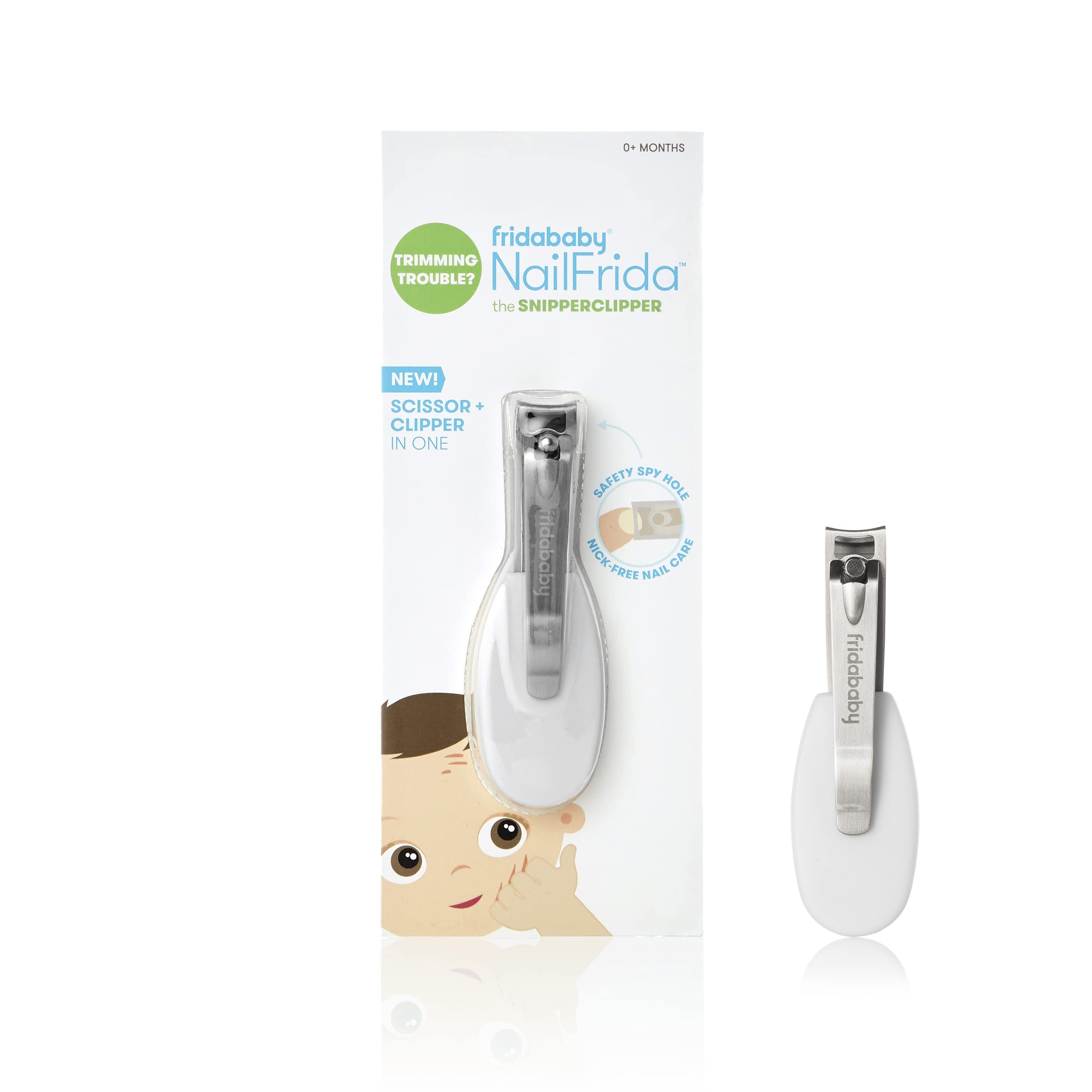 Frida Baby NailFrida The SnipperClipper, Baby Nail Clipper, Infant Nail Clipper for Baby with Saf... | Amazon (US)