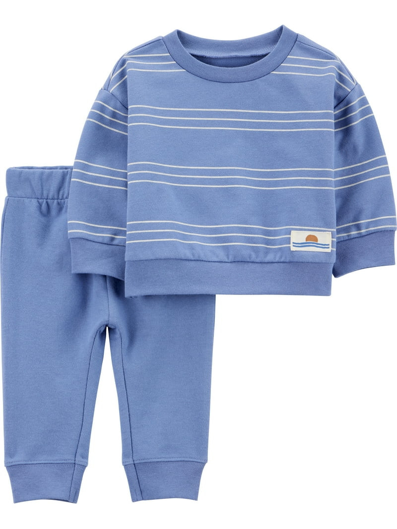 Carter's Child of Mine Baby Boy Outfit Set, 2-Piece, Sizes 0/3-24 Months | Walmart (US)