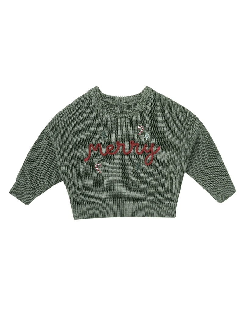 Modern Moments by Gerber Sibling Matching Sweater, Sizes 0-24 Months | Walmart (US)