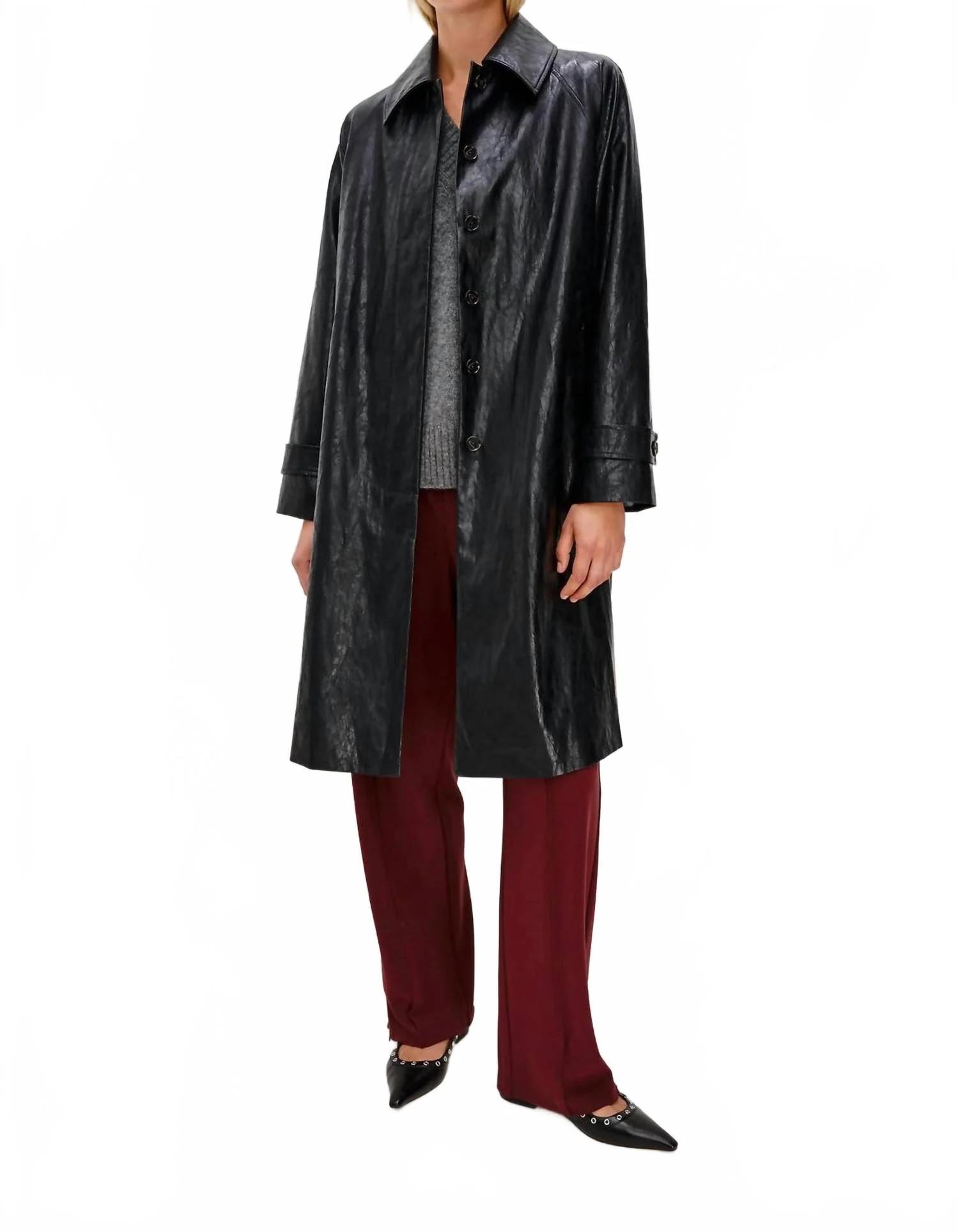 Hills Coat In Black | Shop Simon