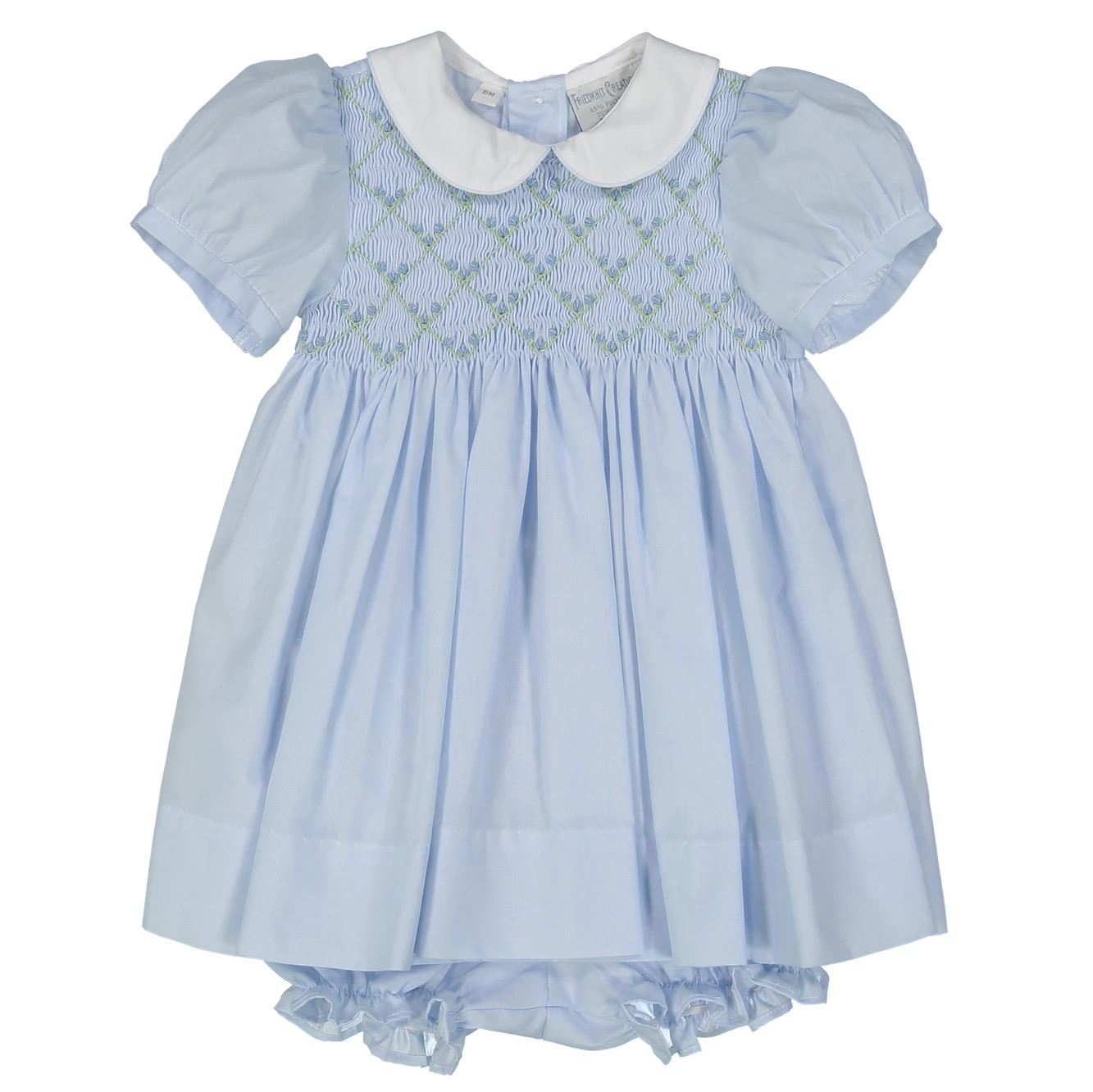 Rosebud Diamond Smocked Dress | Feltman Brothers