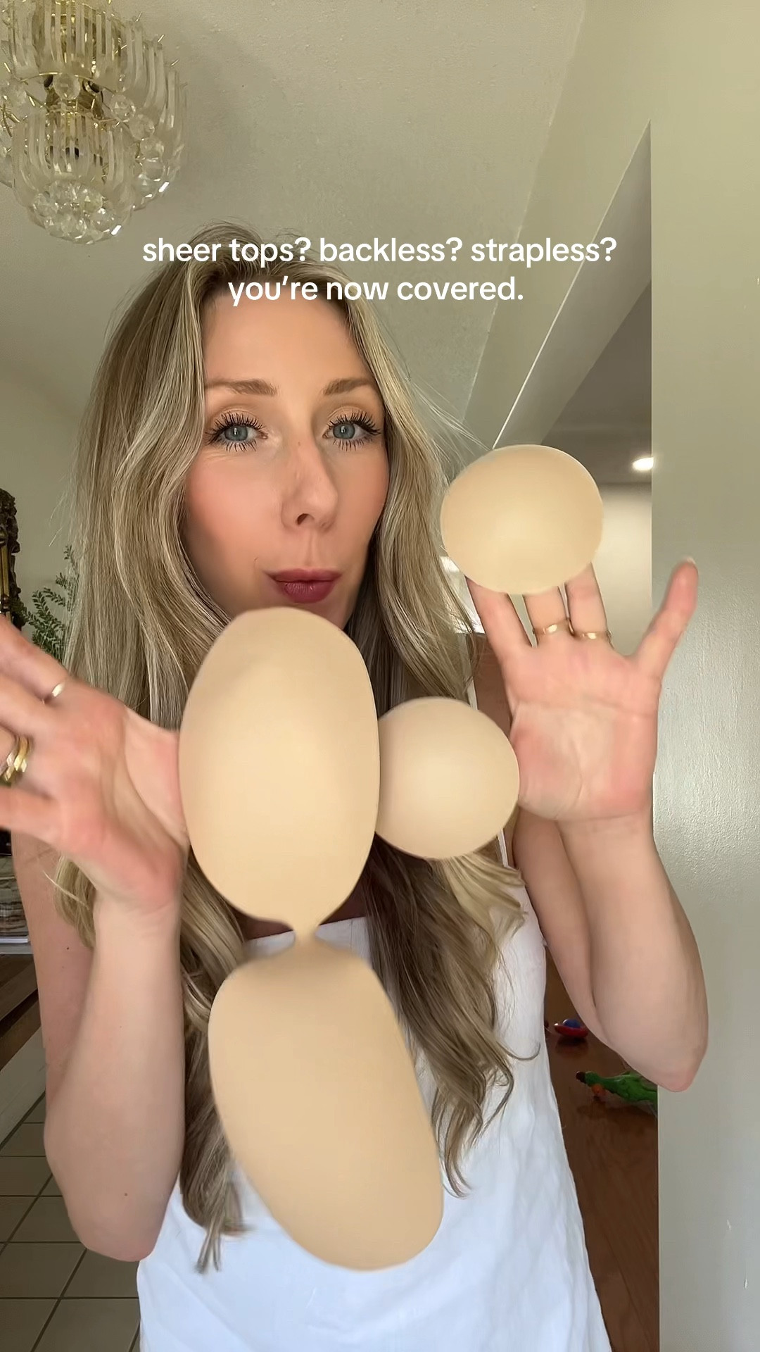 Sticky bra that is sweatproof perfect for summer 

#LTKSummerEdit #LTKSeasonal #LTKFindsUnder100