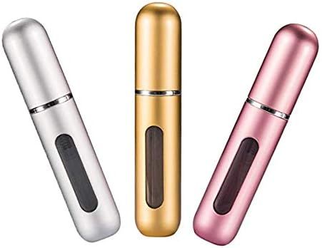 HINNASWA Portable Mini Refillable Perfume Empty Spray Bottle Atomizer Bottom Refill Pump Case for... | Amazon (US)