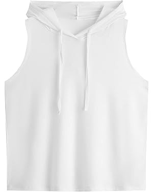 SweatyRocks Women's Workout Tank Tops Sleeveless Running Athletic Hoodie Sports Gym Exercise Tops... | Amazon (US)