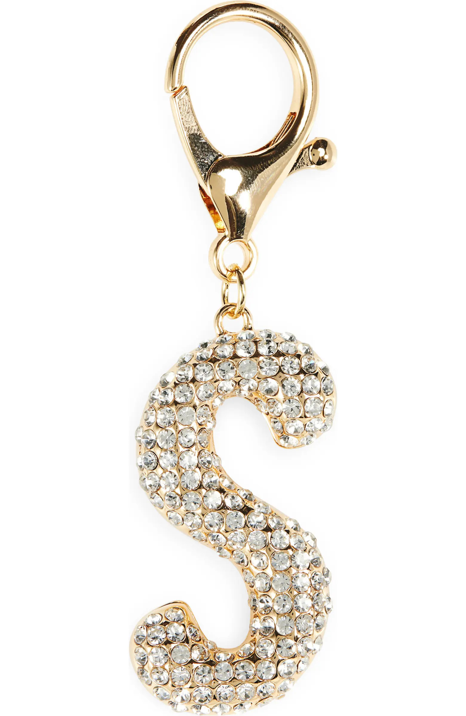 Leith Pavé Initial Bag Charm | Nordstromrack | Nordstrom Rack