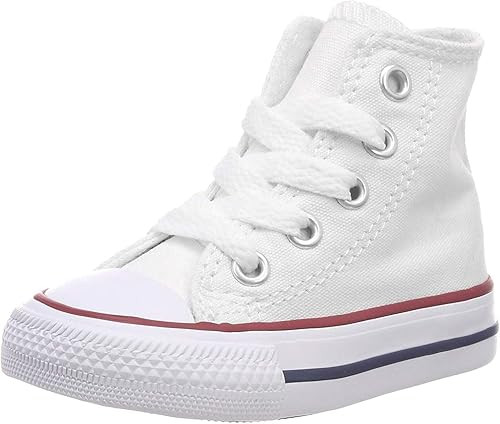 Converse Chuck Taylor All Star High top Infants Casual Shoes Optical White 7j253 (6 M US) | Amazon (US)
