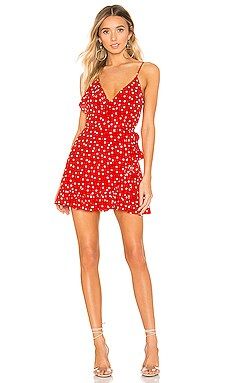 Lovers + Friends Octavia Mini Dress in Red & Ivory from Revolve.com | Revolve Clothing (Global)