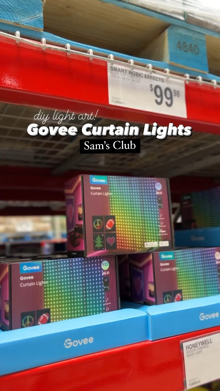 Govee RGBIC Curtain Lights
