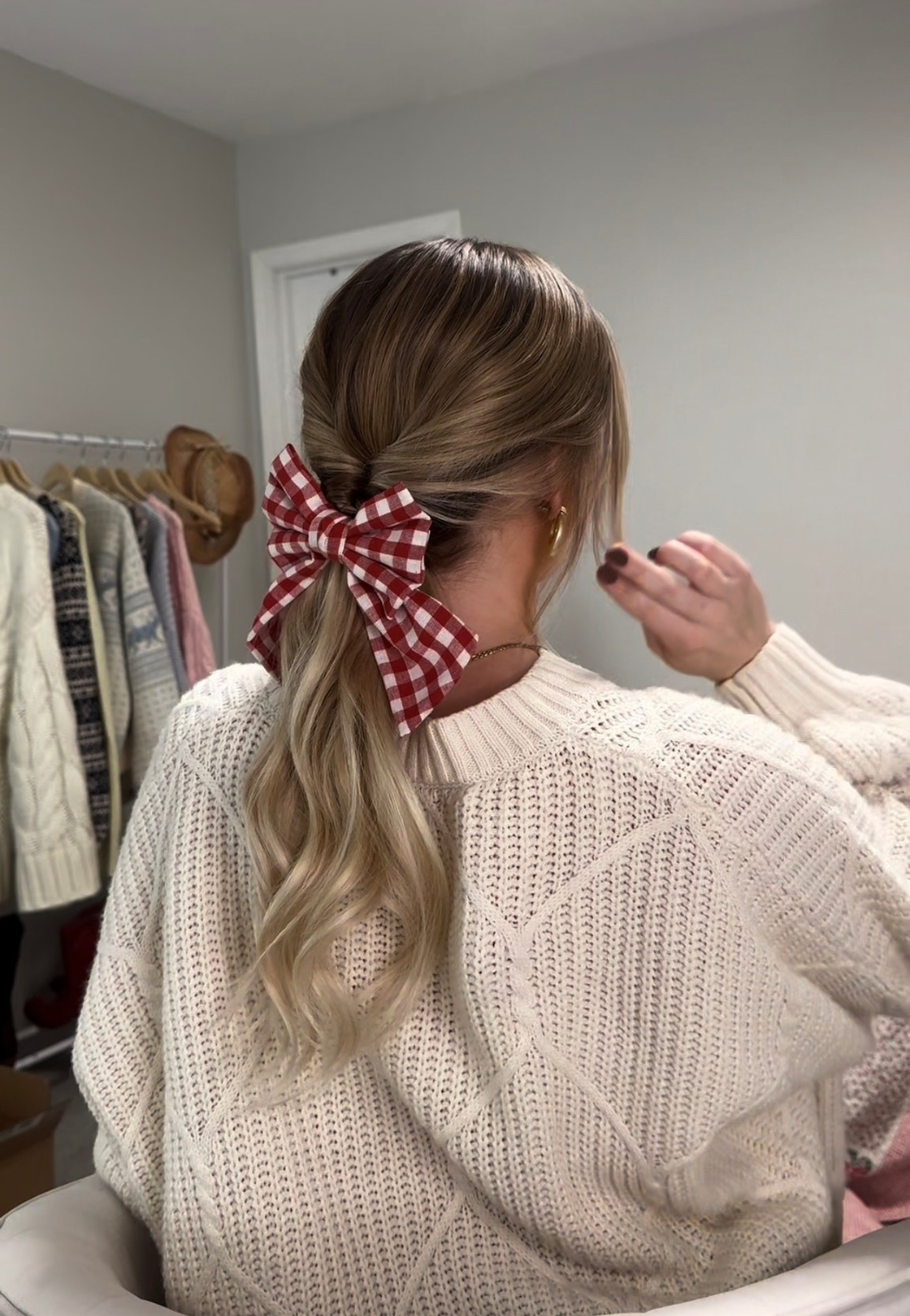 My favorite clip in’s + the cutest red gingham bow!! 

#LTKBeauty