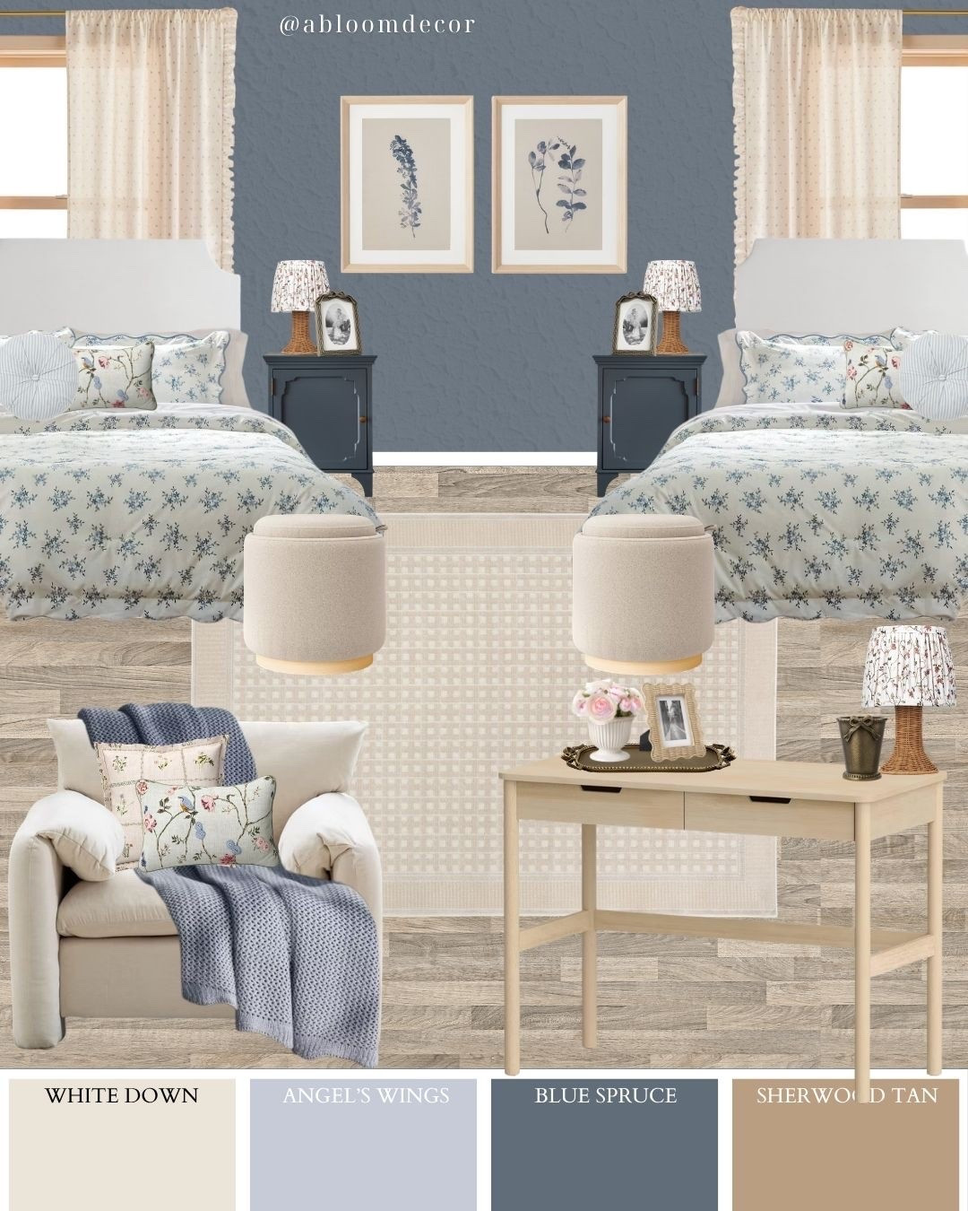 Charming Cottage Style Dorm Room Makeover

#LTKHome