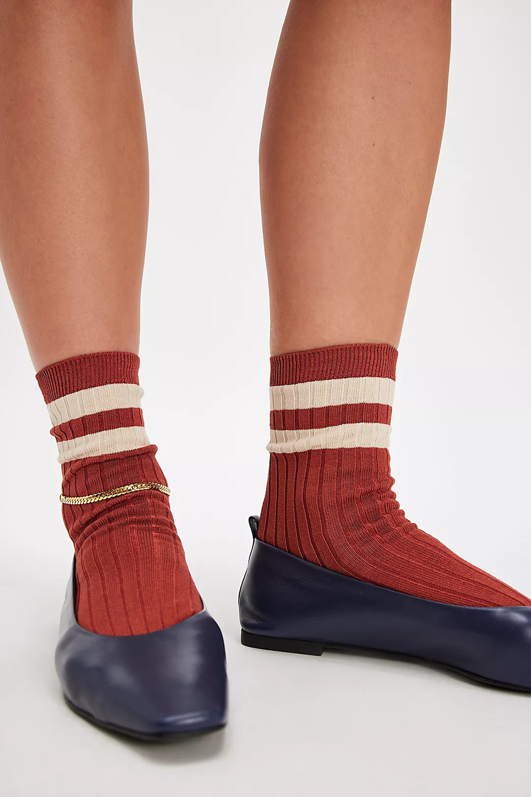 Le Bon Her Varisity Socks | Free People (Global - UK&FR Excluded)