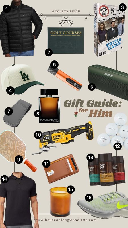 The holidays are right around the corner and one of our favorite things to do is let Cody take the reins and put together his own gift guide full of things a guy, fellow dad, and golf lover would love to be gifted for the holidays.

Cody is the kinda guy that loves a good game of pickleball and playing golf no matter the weather. He’s a stickler for a good fit and when he finds what he likes, he’ll buy the whole colorway - seriously. He loves quality but will hold out for a good deal and will read reviews for things up to a year before buying anything.

#LTKmens #LTKHoliday #LTKGiftGuide