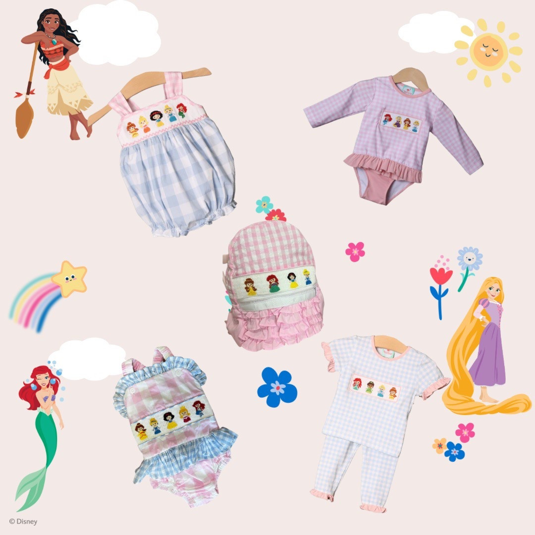 The cutest little princess outfits for your Disney trip! From adorable smocked swimsuits to precious bubbles and the sweetest backpack, everything is perfect for your little one’s magical adventure. The quality from The Smocked Flamingo Boutique is amazing—I’m obsessed! Shop all the looks here! ✨ 

#LTKBaby #LTKKids #LTKFamily