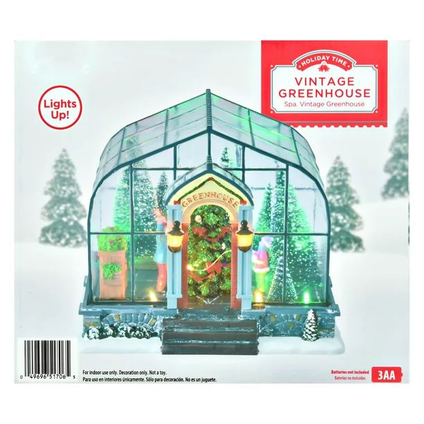 Holiday Time Green House | Walmart (US)