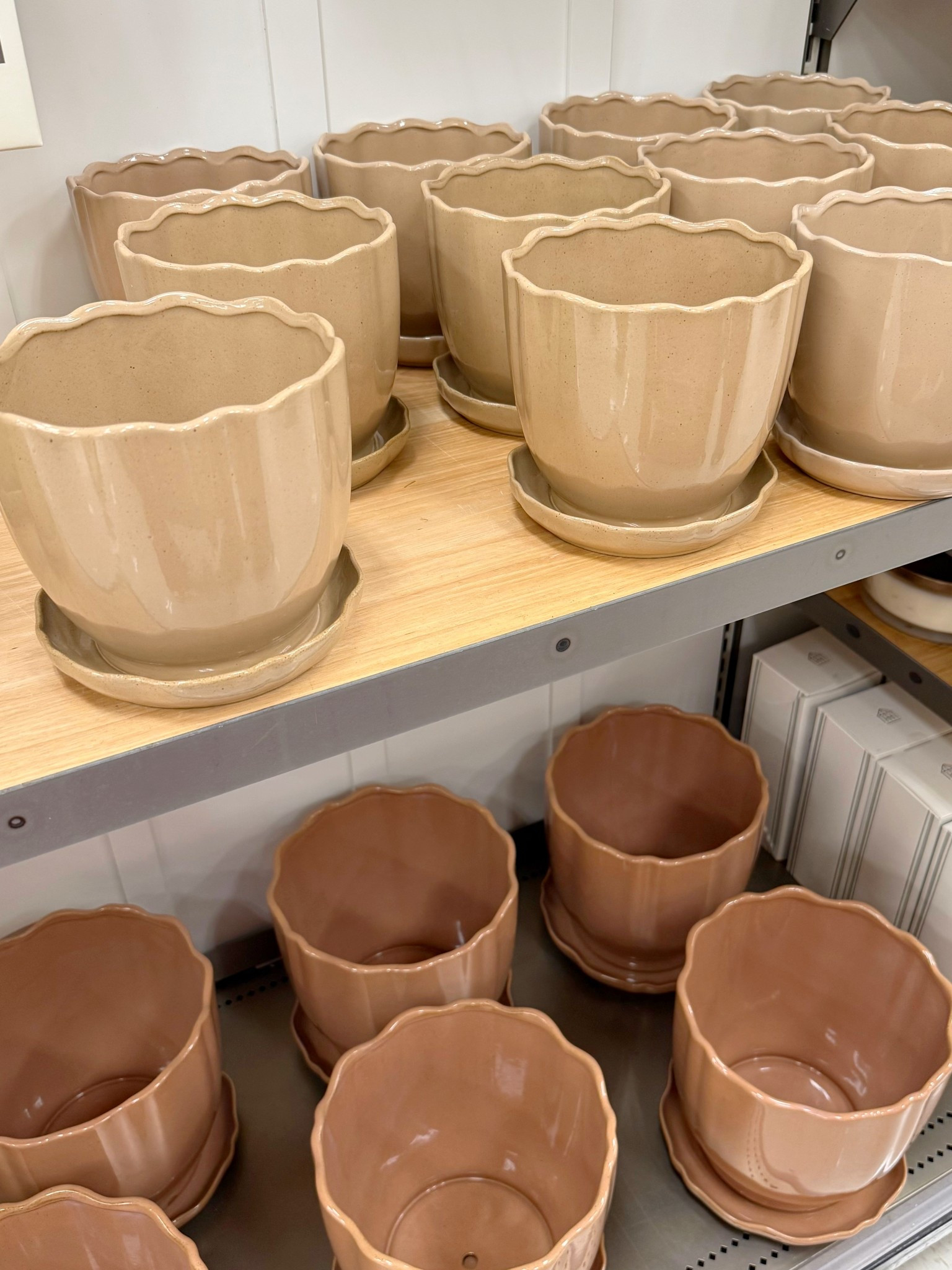 These scalloped planters are 25% off! They are so pretty! 


Planter, scalloped decor, pot, outdoor decor, outdoor living, home decor 

#target #targetfinds 

#LTKSaleAlert #LTKHome #LTKFindsUnder50