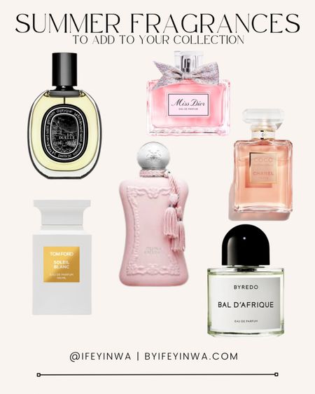 Here are some of my top recommendations for summer fragrances to add to your collection!




#LTKSeasonal #LTKbeauty #LTKFind