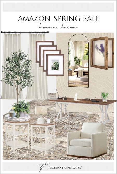 Amazon Spring Sale
Home decor 
Some wonderful pieces for a home office ,or living room refresh.  Hand picked for you from the Amazon Spring Sale!

Spring, home decor, desk, end tables, rugs, trays, neutrals, frames, mirrors 

#LTKSeasonal #LTKsalealert #LTKhome