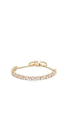 BaubleBar Asha Cubic Zirconia Bracelet in Gold from Revolve.com | Revolve Clothing (Global)