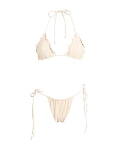 Frankies Bikinis Woman Bikini Beige Size S Nylon, Elastane | YOOX (US)