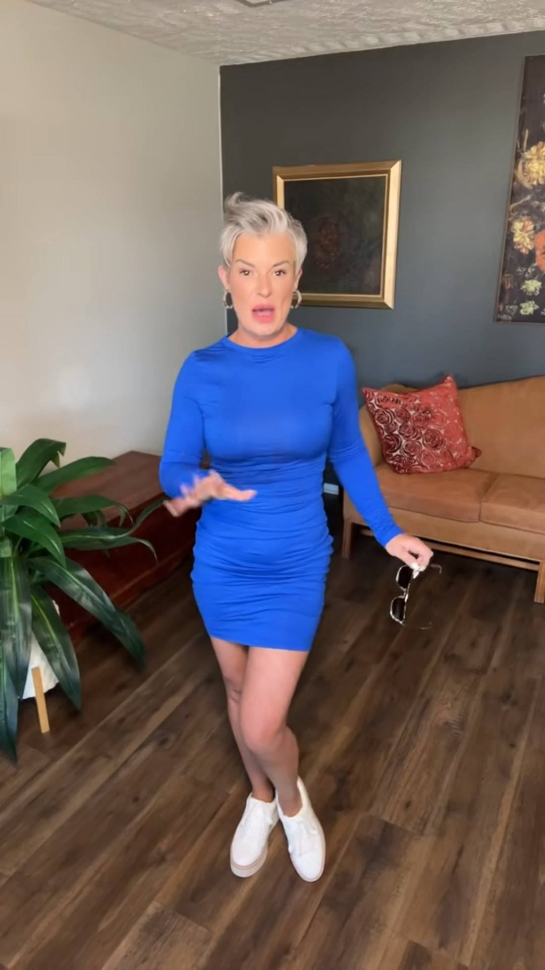 This cute dress is perfect for when the sun comes out ☀️ 

You can wear it short or pull it longer.  I am wearing it with tennis shoes but you can dress it up too.  

Wearing size small here, 130 and 5’3”.

#LTKselfcare #LTKgrwm #LTKootd