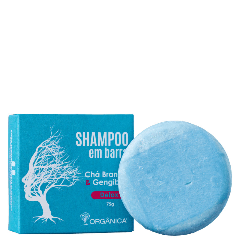 Orgânica Chá Branco e Gengibre
        
              - Shampoo em Barra 75g | Beleza Na Web (BR)