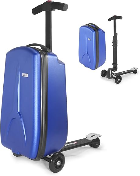 iubest Scooter Luggage Carry On Scooter Suitcase for Kids Age 4-15, Detachable & Foldable 4 in 1 ... | Amazon (US)