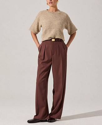 ASTR the Label Women's Colette Crew Neck Sweater - Macy's | Macy's