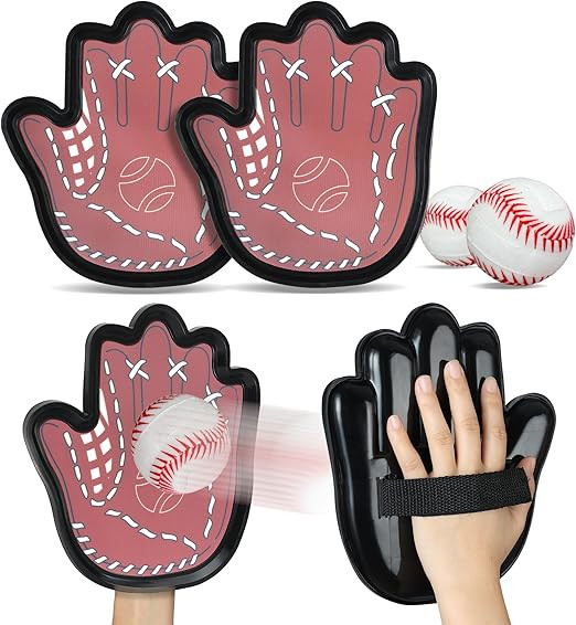 Toss and Catch Ball Game, Baseball Camping/Yard/Outdoor Sports Toy for Kids, Outdoor Family Games... | Amazon (US)