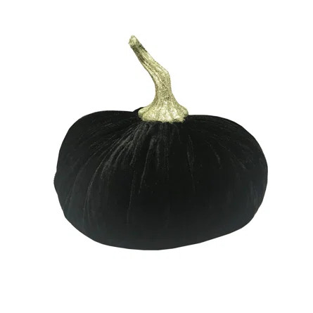 Velvet Pumpkin Decorative Accent | Wayfair North America