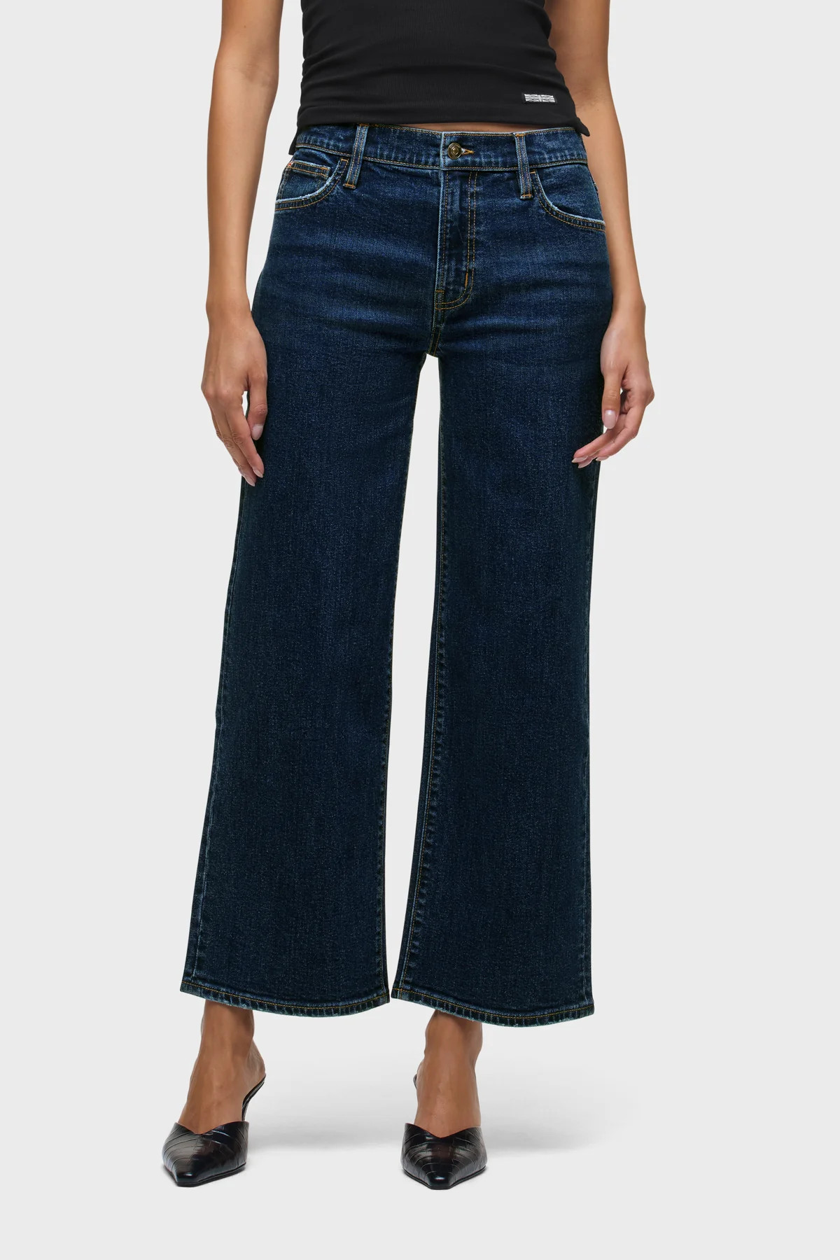 Rosalie Wide Leg Ankle | Hudson Jeans