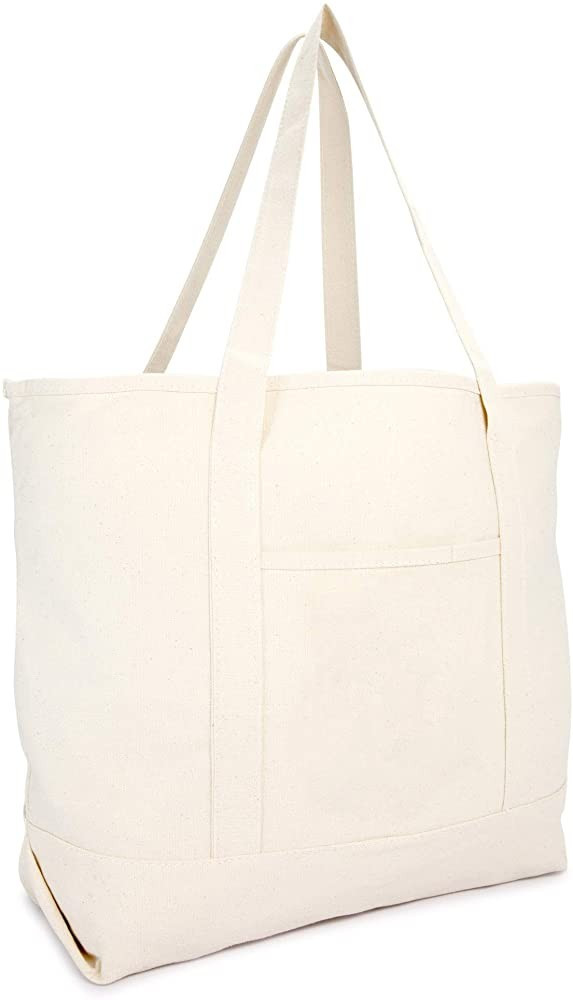 White Beach Bag | Amazon (US)
