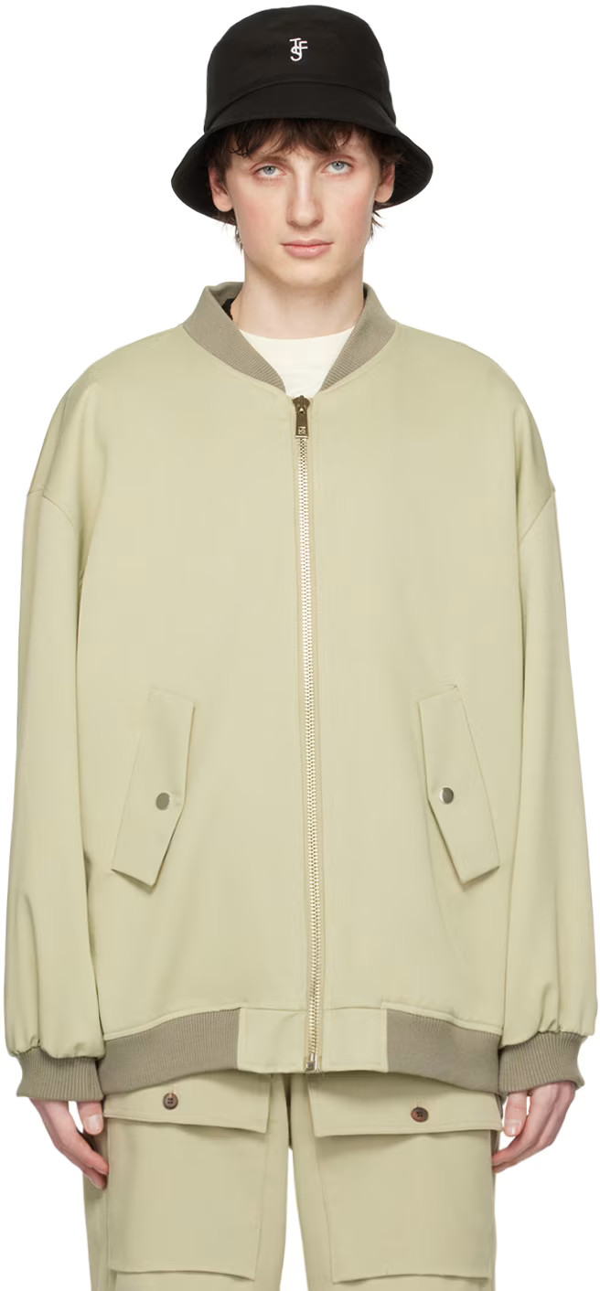 Green Evans Bomber | SSENSE