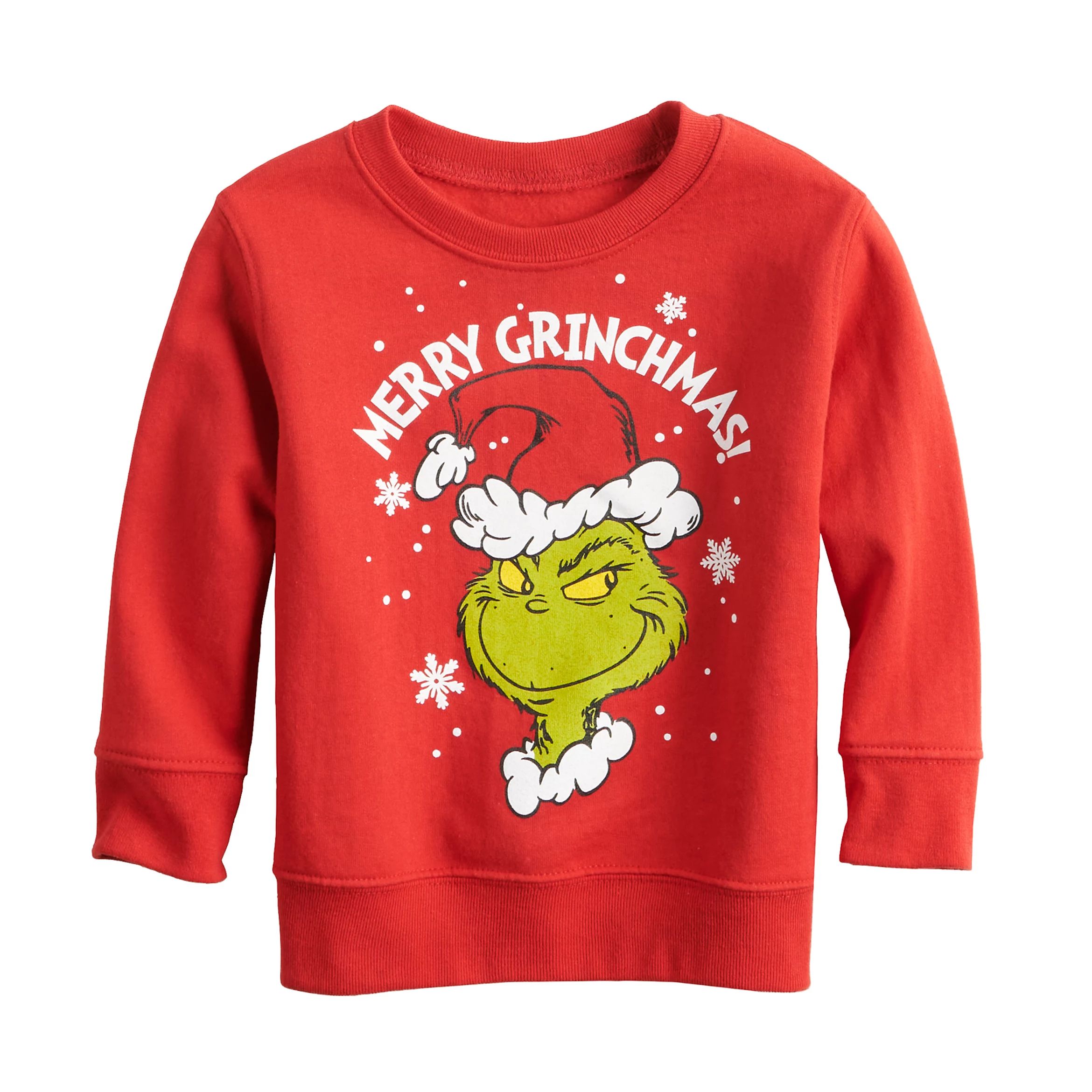 Toddler Boy Jumping Beans® The Grinch Sweatshirt | Kohl's