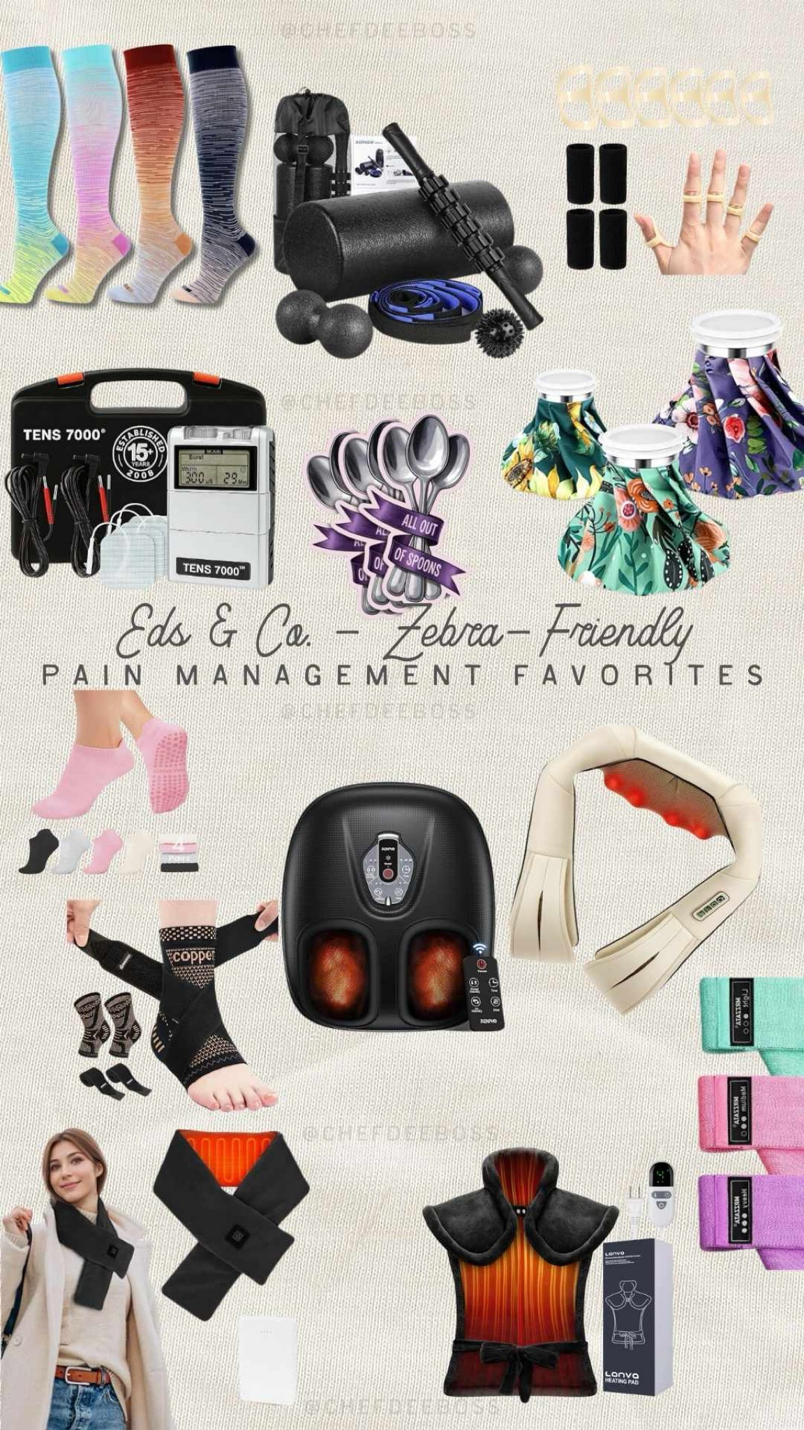 Pain management tools for ehlers danlos and other chronic illnesses / chronic illness girlie gift guide 

#LTKActive #LTKGiftGuide #LTKfitnessgoals