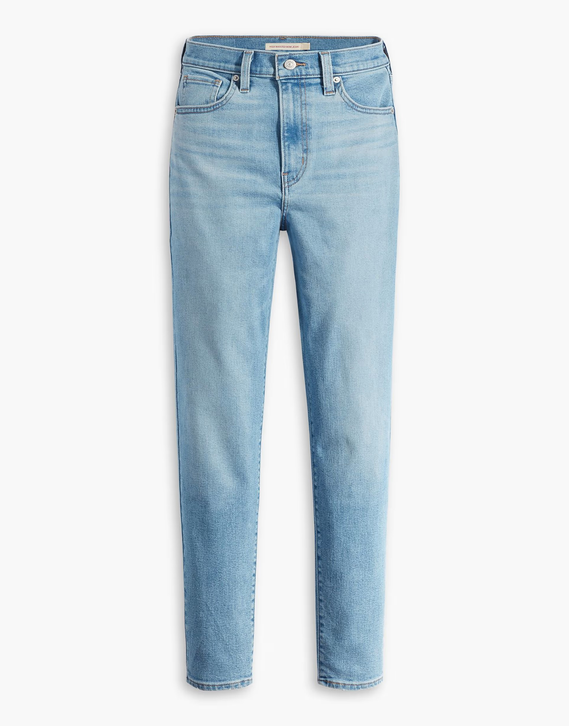 Levi's high waisted mom jeans in light wash | ASOS (Global)