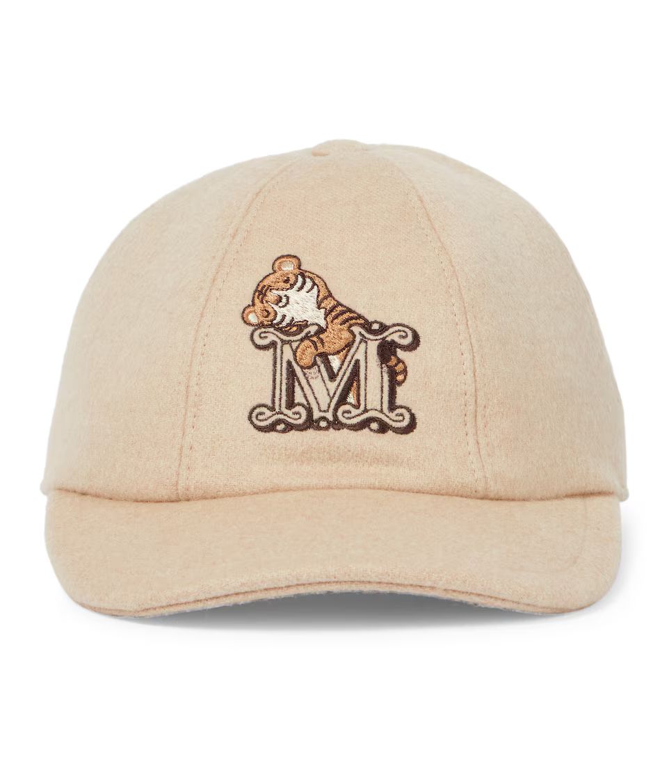 Logo camel hair cap | Mytheresa (US/CA)