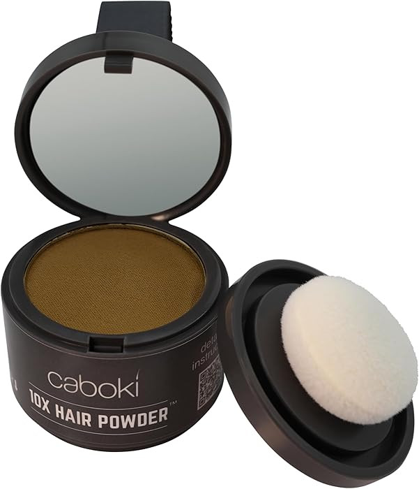 Caboki 10X Hair Powder for Thinning Hair, Light Brown - For Men & Women, TALC-Free, Healthful For... | Amazon (US)