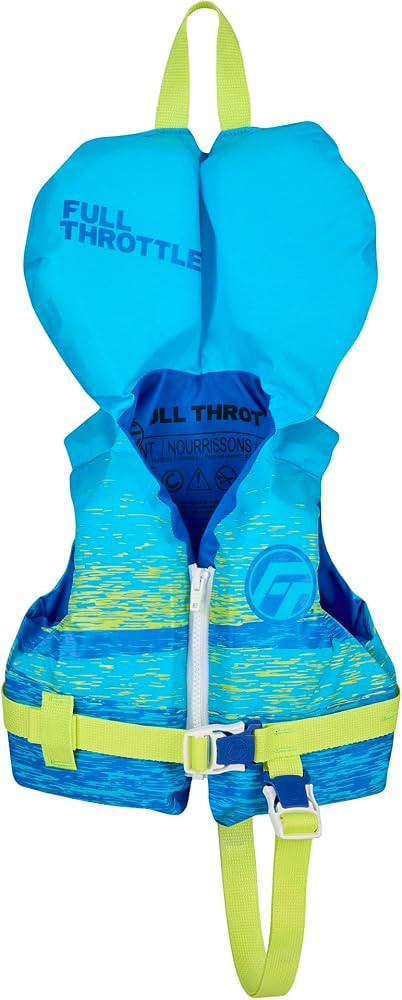 Full Throttle U.S. Coast Guard and Transport Canada Approved Infant Nylon Life Vest for Infants L... | Amazon (US)