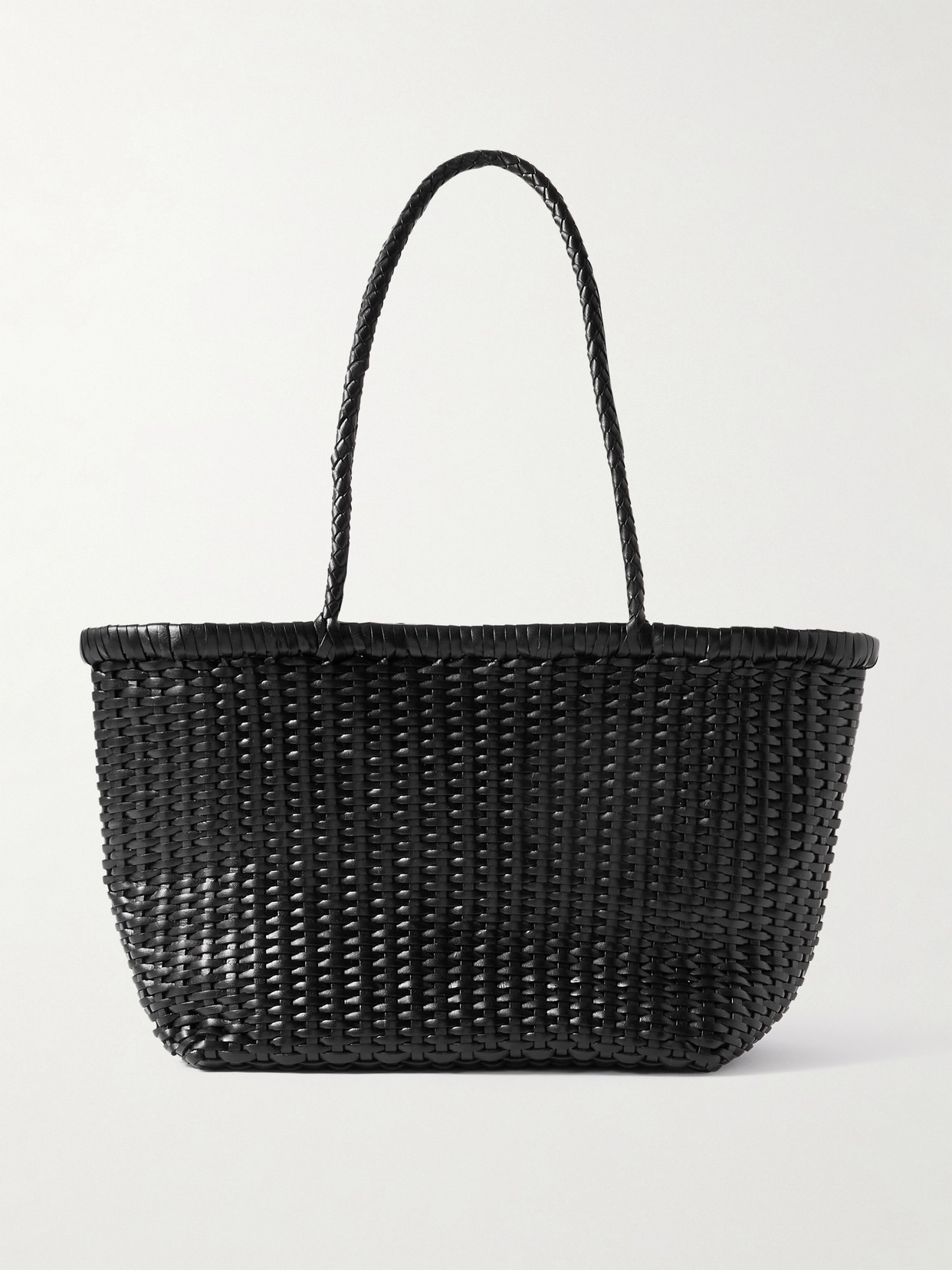 Dragon Diffusion - B Weave Small Woven Leather Tote - Black | NET-A-PORTER (US)
