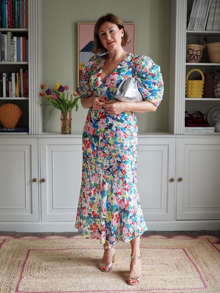 Perfect occasionwear dress, wedding guest outfit, spring event outfit, floral dress
Wearing sz12, size up if you have a large bust!

#LTKeurope #LTKFind