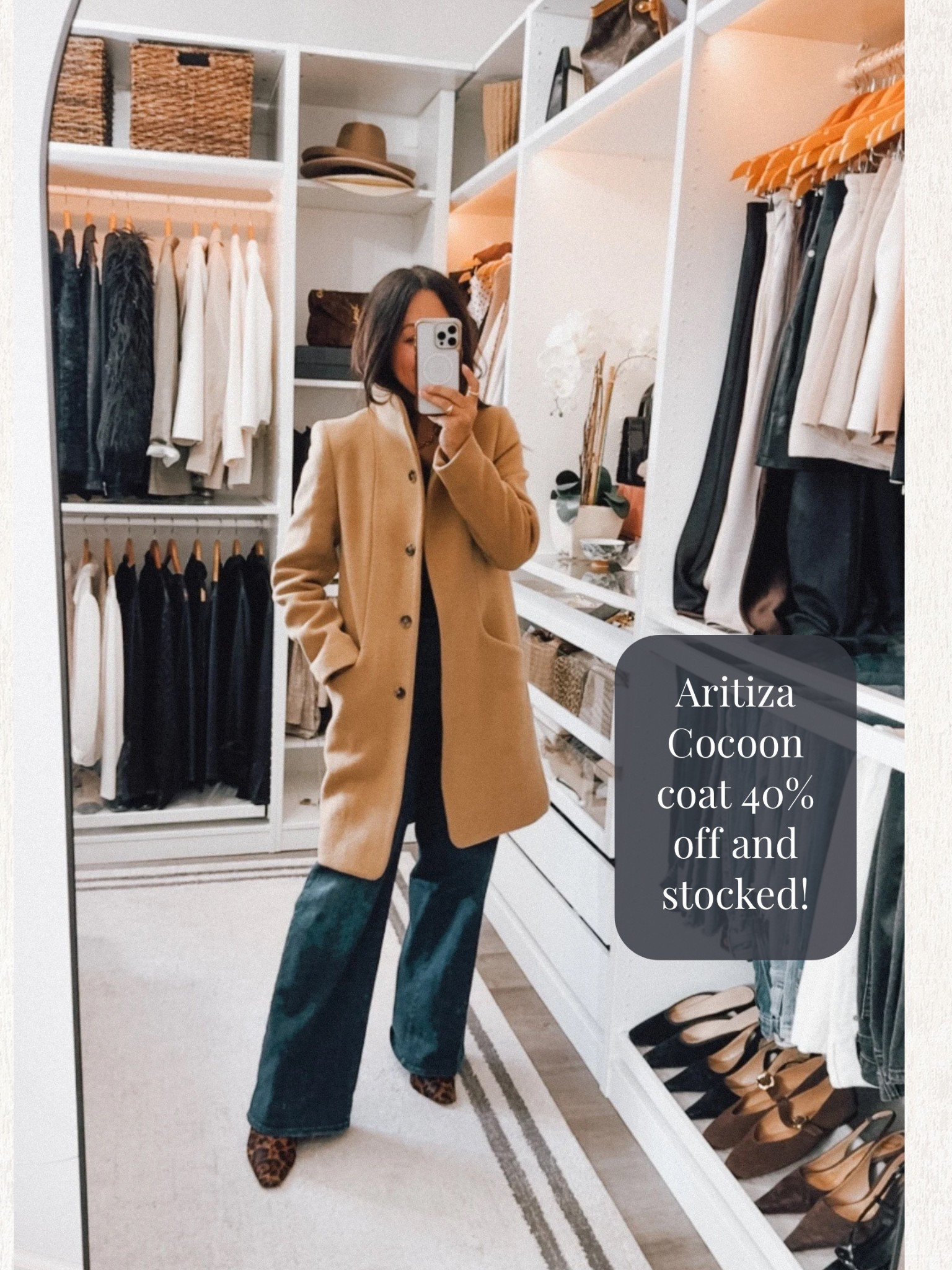 Aritzia sale! Coat 40% off! 🔥

#LTKSaleAlert #LTKHoliday #LTKOver40