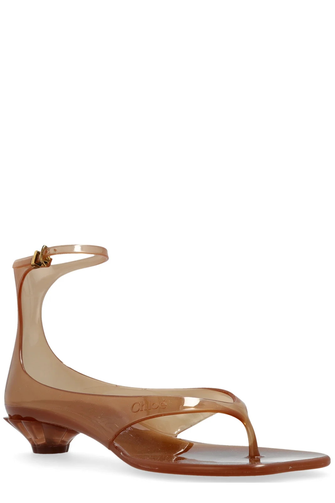 Sandali infradito scintillanti Chlo\u00e9 | Cettire Global