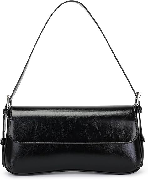 Small Shoulder Bag for Women, Cute Going Out Purse Trendy Mini Clutch Hobo Handbag with Adjustabl... | Amazon (US)
