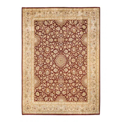 Shevaun One-Of-A-Kind Hand-Knotted Red/Ivory Area Rug 9'2" x 12'5 | Wayfair North America