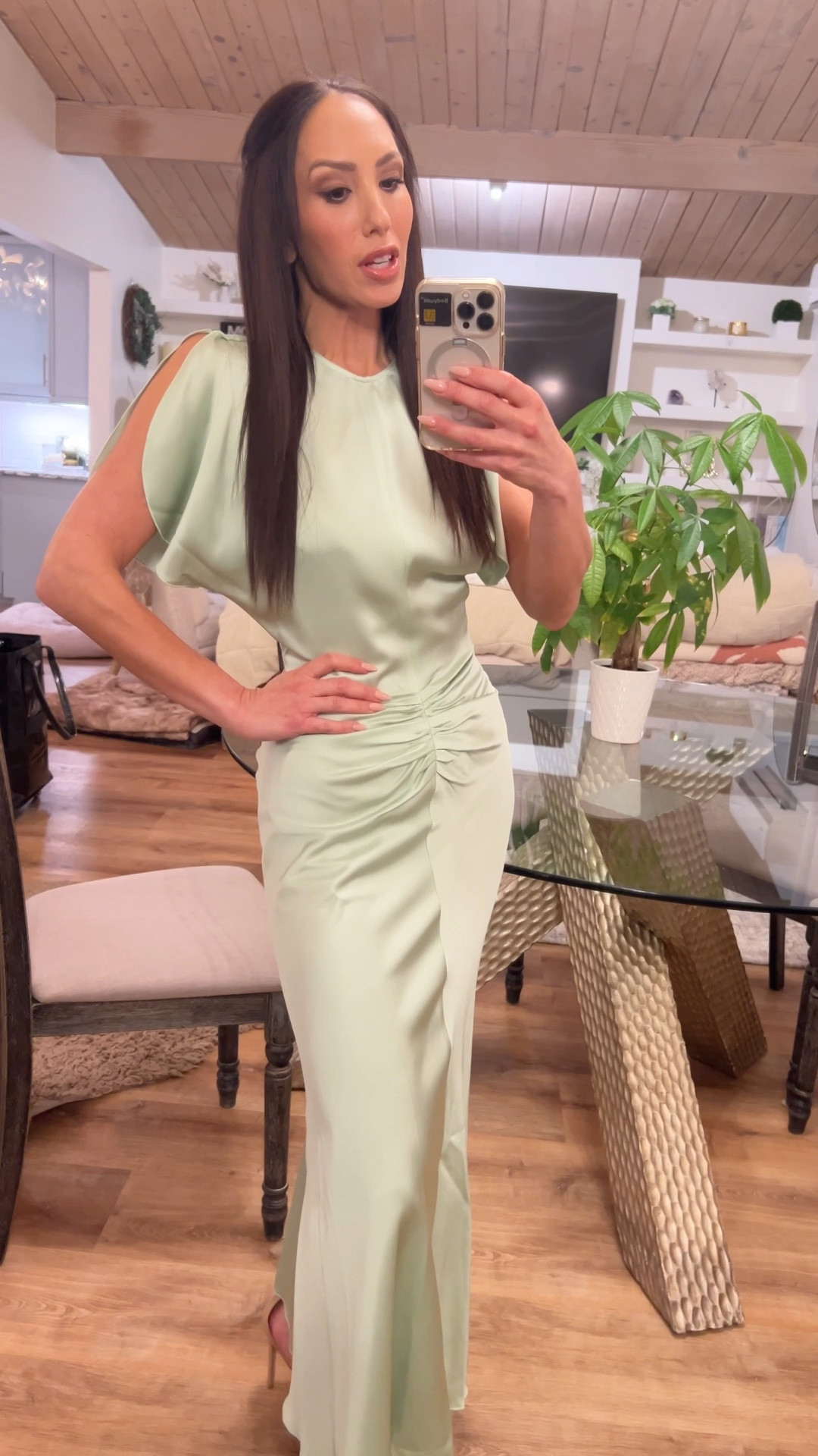 Now I know why Victoria Beckham anything is pricey…thought on the dress? (Got 3 of them so stay tuned for the next two dresses for my sister’s wedding…) 💒 

#LTKWatchNow #LTKWedding #LTKStyleTip