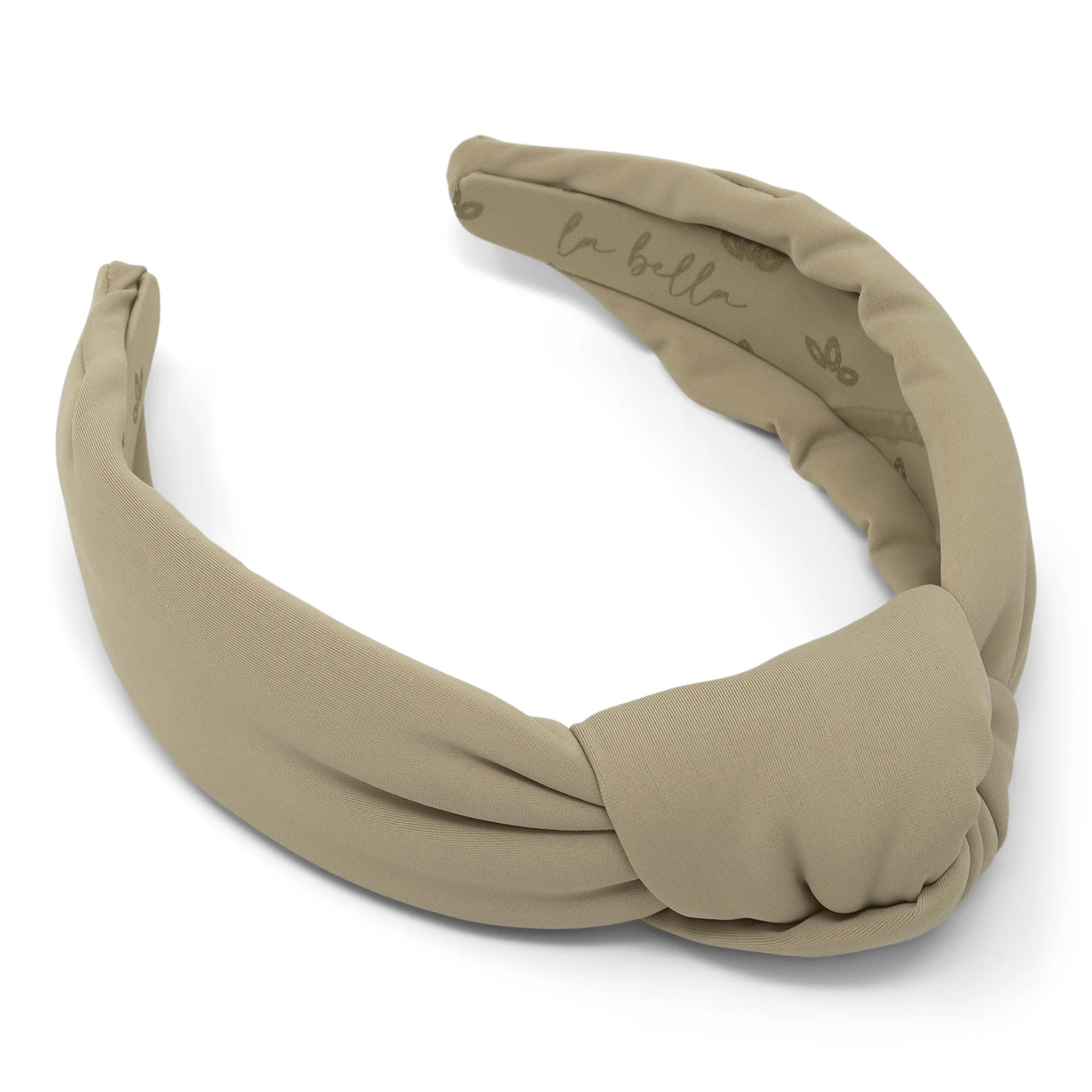 Sand Neoprene Knotted Headband | La Bella Shop