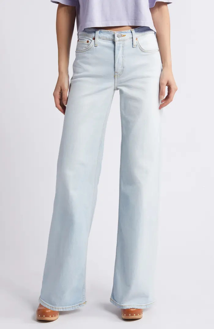 Mid Rise Wide Leg Jeans | Nordstrom