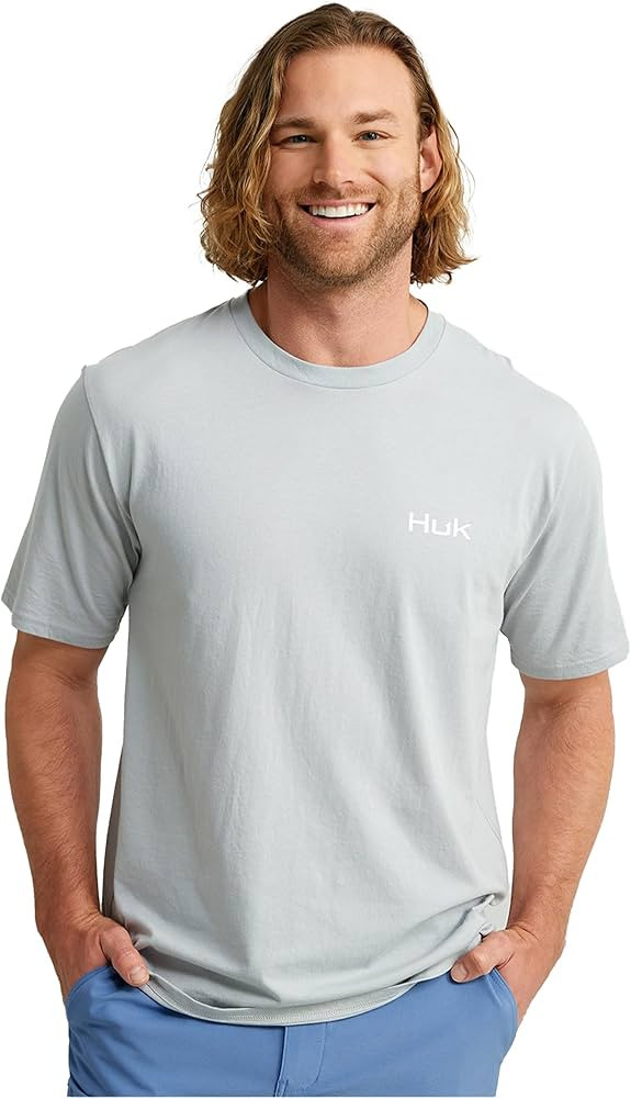 HUK Men's Kc Scott Short Sleeve Tee, Performance Fishing T-Shirt | Amazon (US)